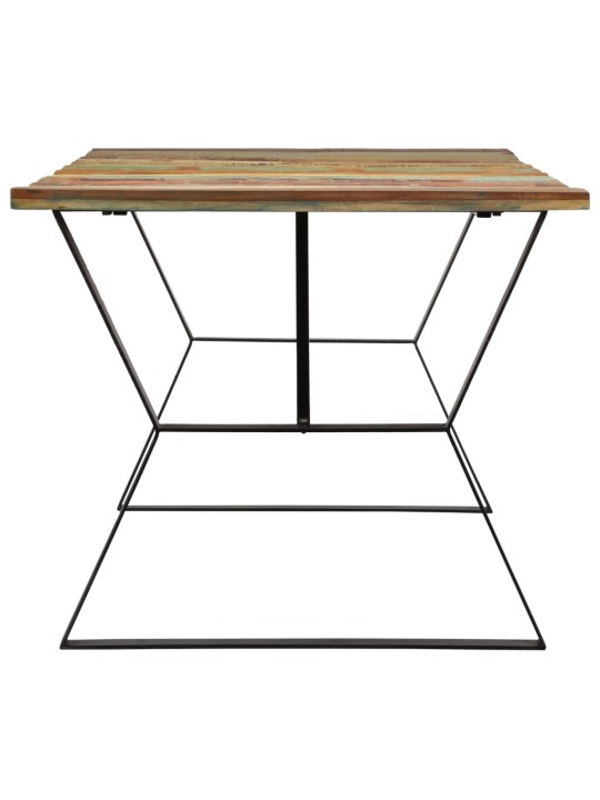 Valgomojo stalas, 180x90x76cm, perdirbtos medienos masyvas