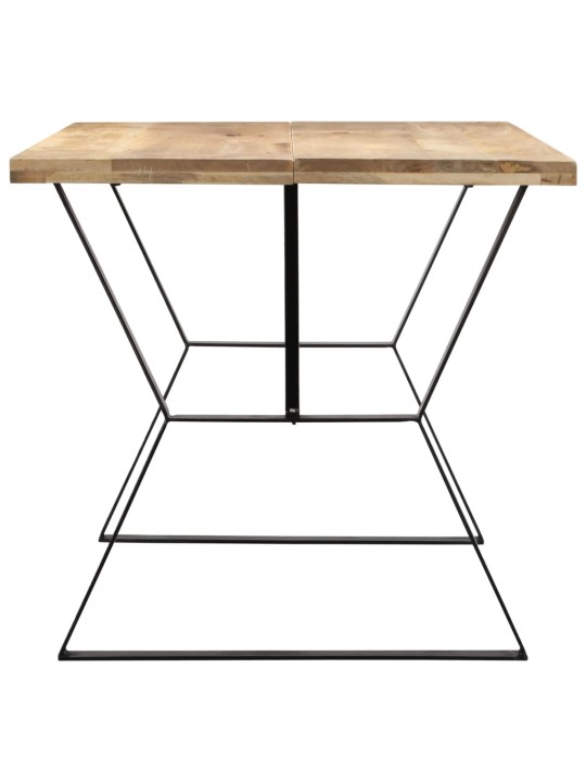 Valgomojo stalas, 140x80x76cm, mango medienos masyvas