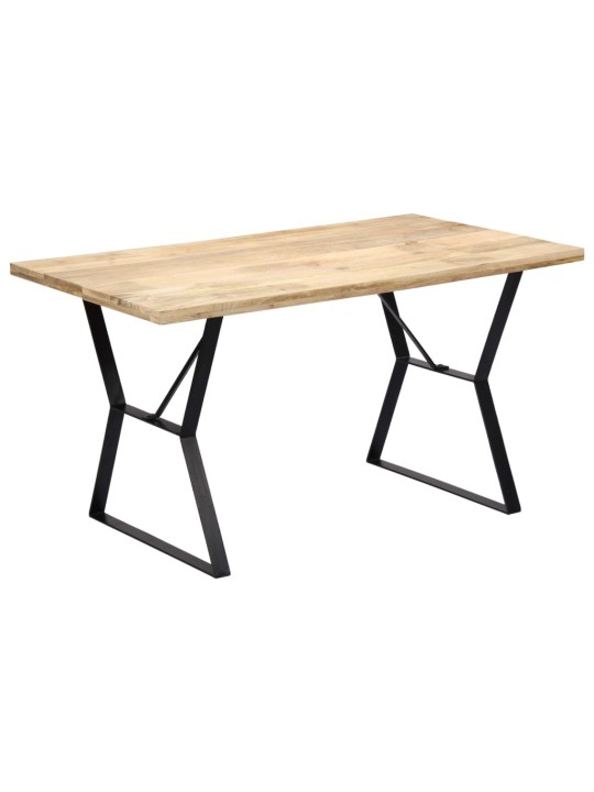 Valgomojo stalas, 140x80x76cm, mango medienos masyvas