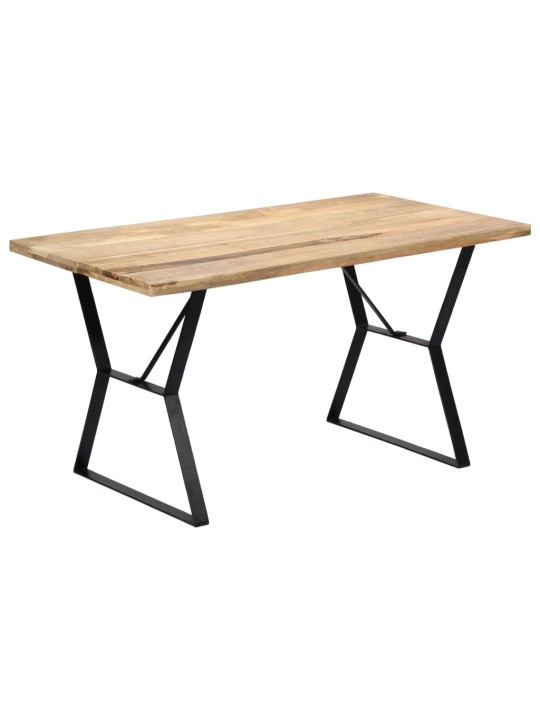 Valgomojo stalas, 140x80x76cm, mango medienos masyvas