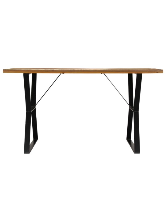 Valgomojo stalas, 140x80x76cm, perdirbtos medienos masyvas
