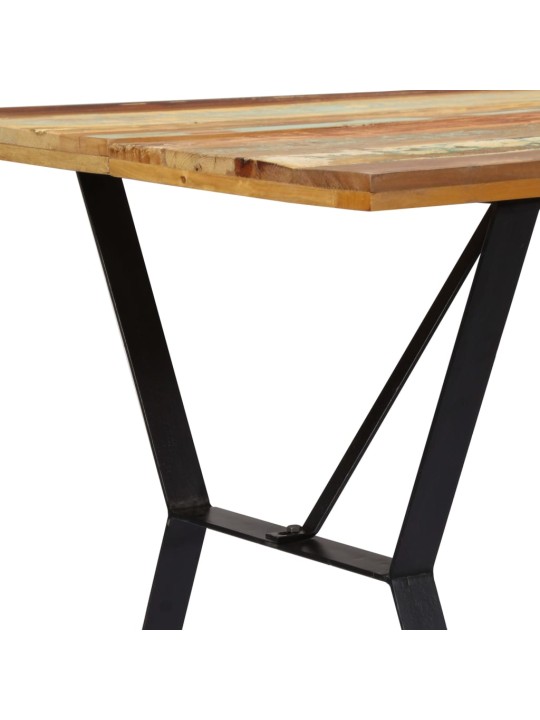 Valgomojo stalas, 140x80x76cm, perdirbtos medienos masyvas