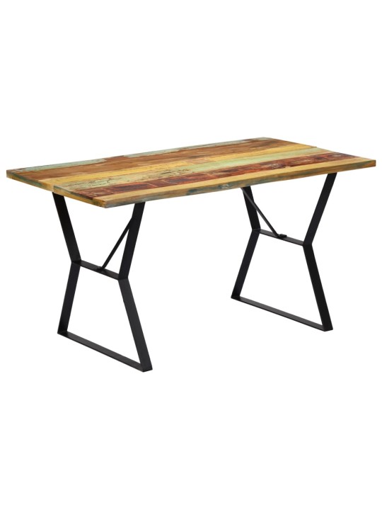 Valgomojo stalas, 140x80x76cm, perdirbtos medienos masyvas