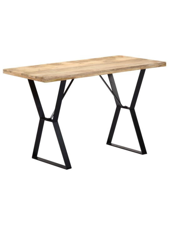 Valgomojo stalas, 120x60x76 cm, mango medienos masyvas