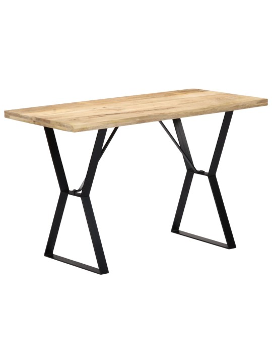 Valgomojo stalas, 120x60x76 cm, mango medienos masyvas