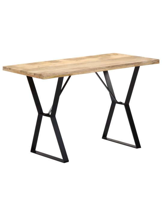 Valgomojo stalas, 120x60x76 cm, mango medienos masyvas