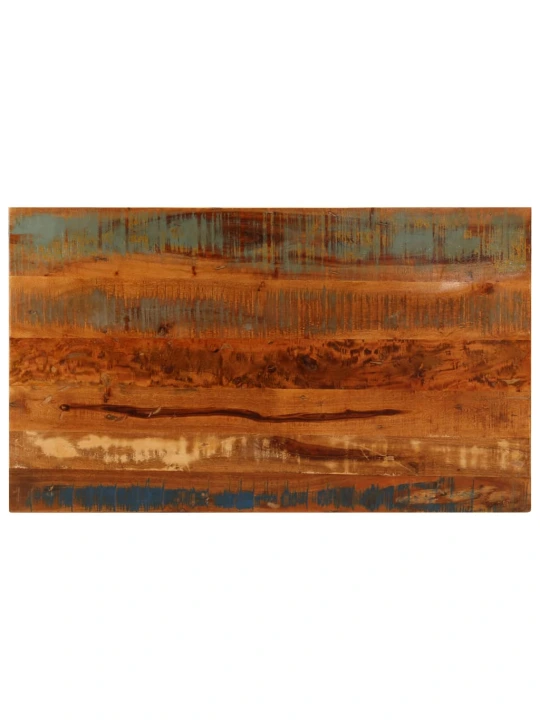 Kavos stal. su lentyna, 100x60x35cm, perdirbtos medienos masyv.