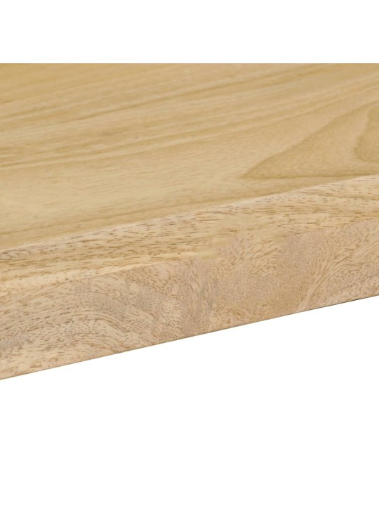 Valgomojo stalas, 115x55x76cm, mango med. masyvas ir plienas