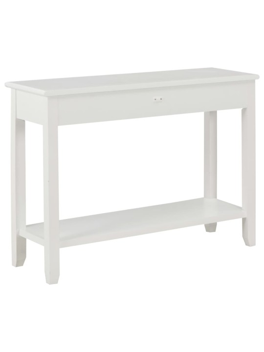 Konsolinis staliukas, baltos sp., 110x35x80cm, mediena