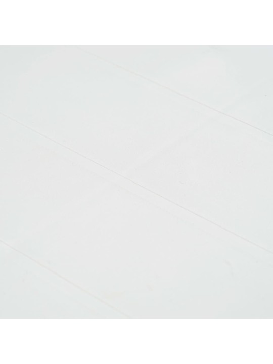 Sodo stalas, baltos sp., 150x90x72 cm, plastikas, rat. imit.