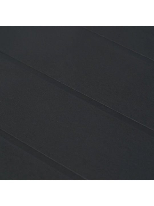 Sodo stalas, antracito sp., 220x90x72 cm, plastikas, rat. imit.