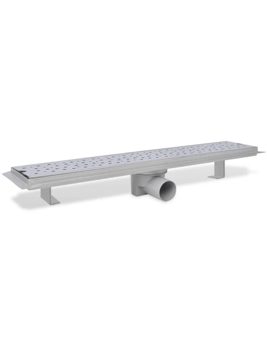 Pailgi dušo latakai, 2vnt., 630x140mm, nerūdijantis plienas