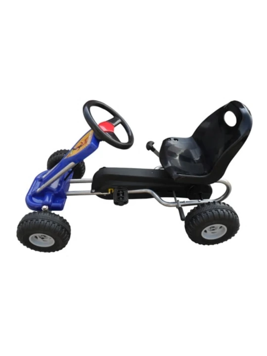 Pedalais minamas kartingas, mėlynas
