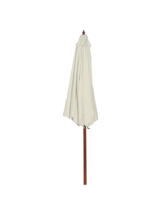 Skėtis nuo saulės, smėlio baltos spalvos, 300x258cm
