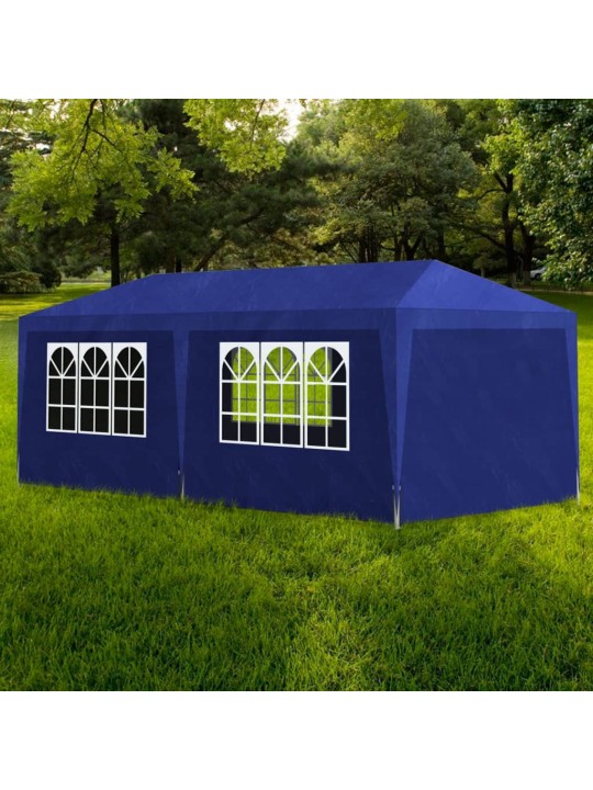 Proginė palapinė, 3x6 m, mėlyna