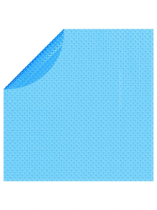 Plūdur. saulės šviesą sugerianti baseino plėvelė, 381cm, mėl.