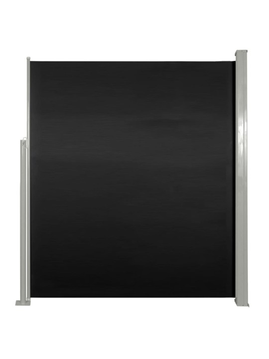 Terasos pertvara, juoda, 160 x 300 cm