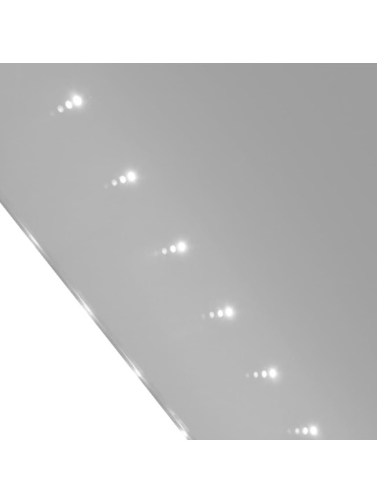 Sieninis Vonios Veidrodis su LED Apšvietimu 60 x 80 cm