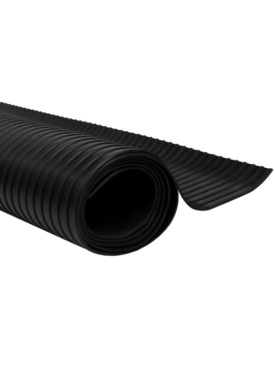 Guminis neslystantis grindų kilimėlis su briaunelėmis, 2 x 1 m