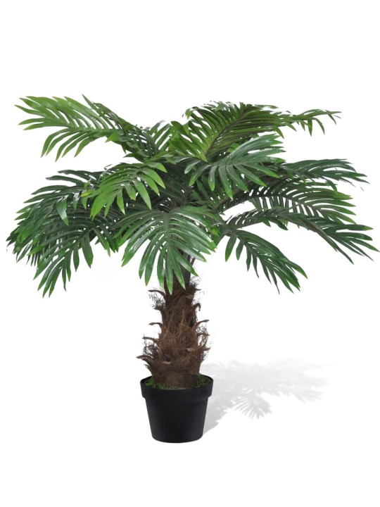 Tikroviška Dirbtinė Palmė, Cikas, su Vazonu, 80 cm