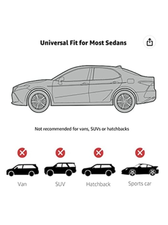 Automobilio uždangalas, dydis M, neaustinė medžiaga