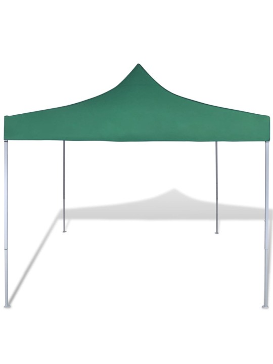Sulankstomas paviljonas, žalias, 3 x 3 m