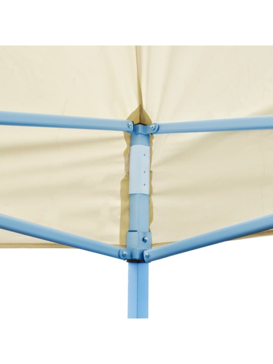 Sulankstoma proginė palapinė 3 x 6 m, kremo spalvos