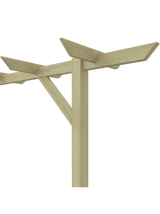 Sodo pergolė, 200x40x205cm, mediena