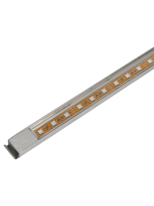 Baseino fontanas su LED, 90cm, stačiak. formos, nerūdijantis plienas