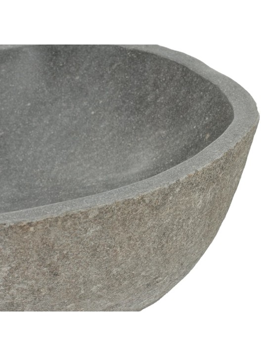 Praustuvas, upės akmuo, ovalo forma, 37–46cm