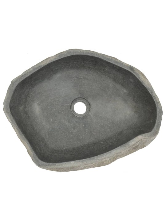 Praustuvas, upės akmuo, ovalo formos, 45–53cm