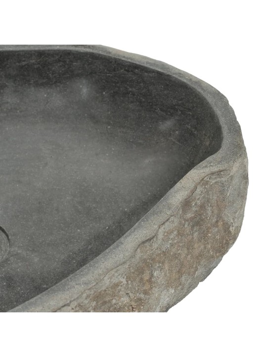 Praustuvas, upės akmuo, ovalo formos, 45–53cm