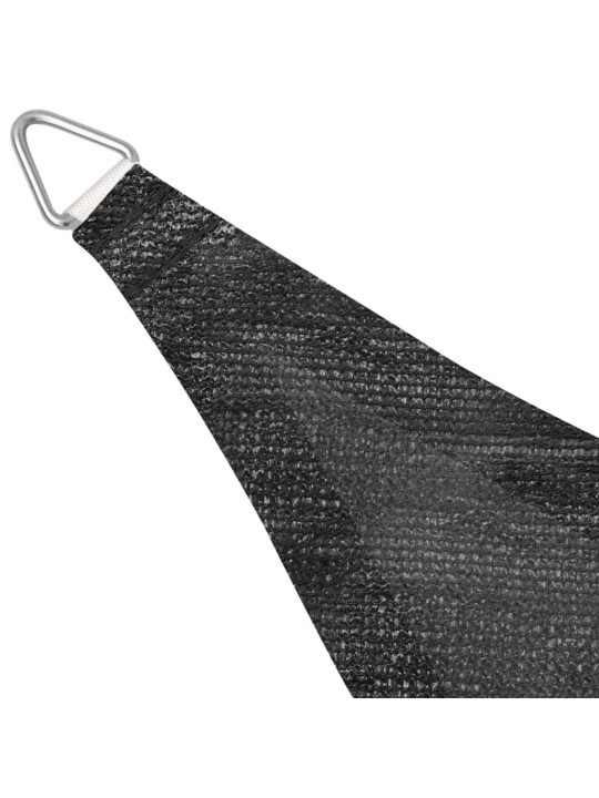 Tentas, HDPE, Trikampis, 5x5 m, Antracito Spalvos
