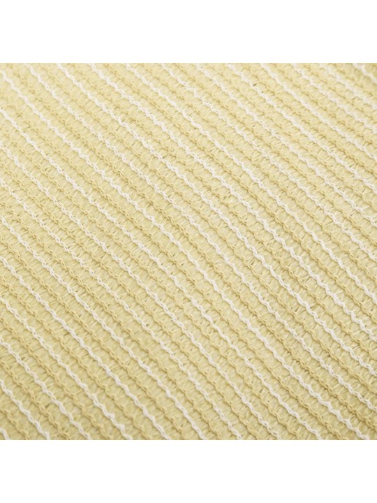 Tentas, HDPE, Kvadratinis, 3,6 x 3,6 m, Smėlio Spalvos