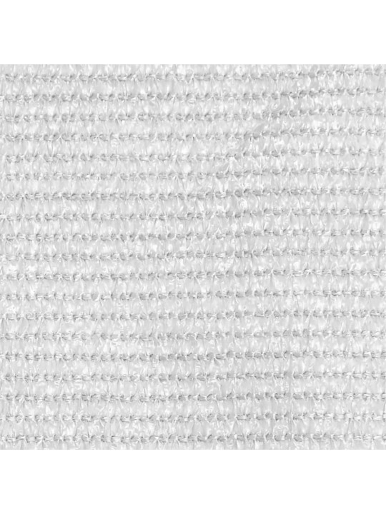 Balkono Pertvara, HDPE, 75x600 cm, Baltos Spalvos