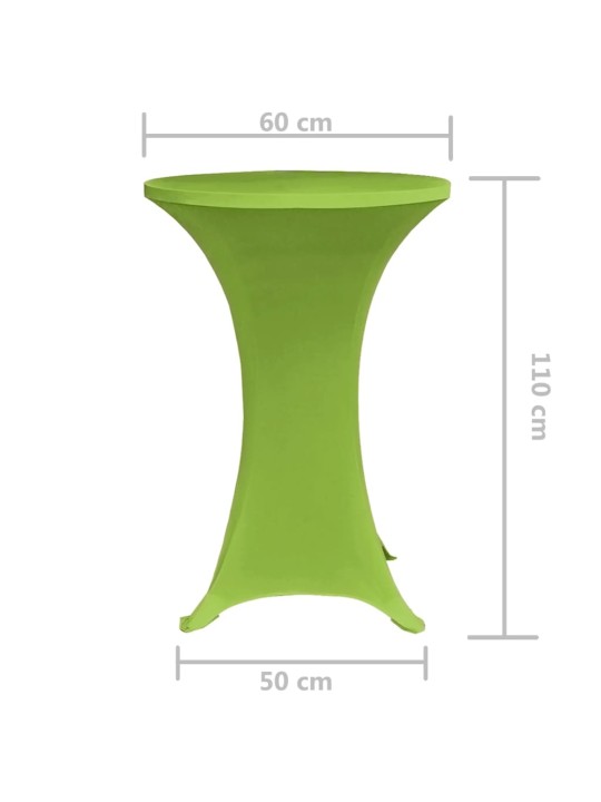 Tampri staltiesė, 2 vnt., Skersmuo 60 cm, Žalios spalvos