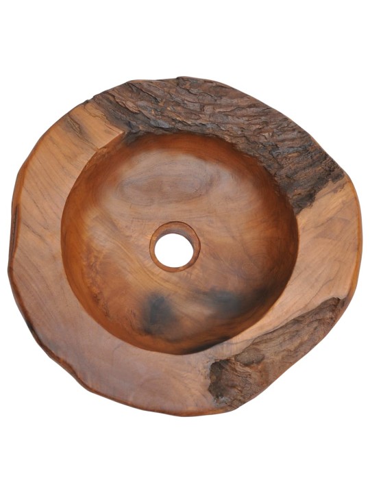 Praustuvas, tikmedžio medienos masyvas, 45 cm