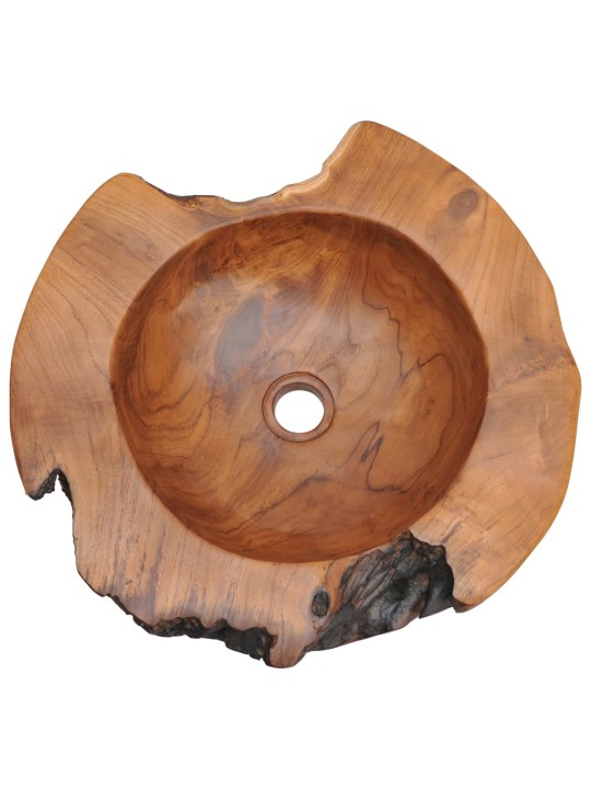 Praustuvas, tikmedžio medienos masyvas, 45 cm