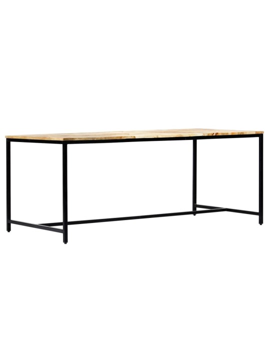 Valgomojo stalas, 180x90x75cm, neapd. mango med. masyvas