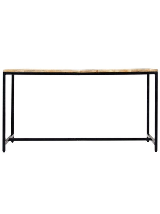 Valgomojo stalas, 140x70x75cm, neapdorotos mango med. masyvas