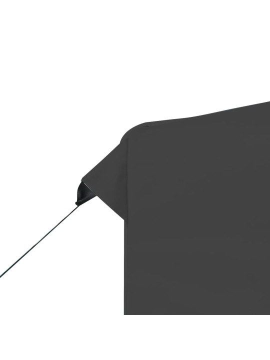 Prof. išskleidž. proginė palapinė, antracito sp., 3x3m, alium.