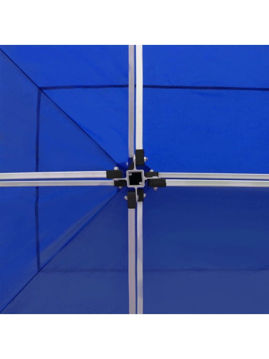 Prof. išskleidžiama proginė palapinė, mėlyna, 6x3m, aliuminis