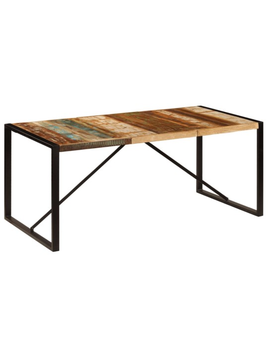 Valgomojo stalas, 180x90x75cm, perdirbtos medienos masyvas