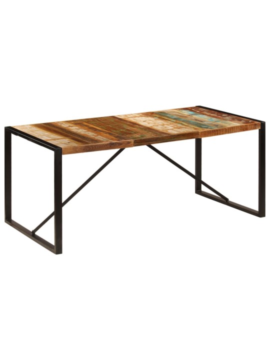 Valgomojo stalas, 180x90x75cm, perdirbtos medienos masyvas