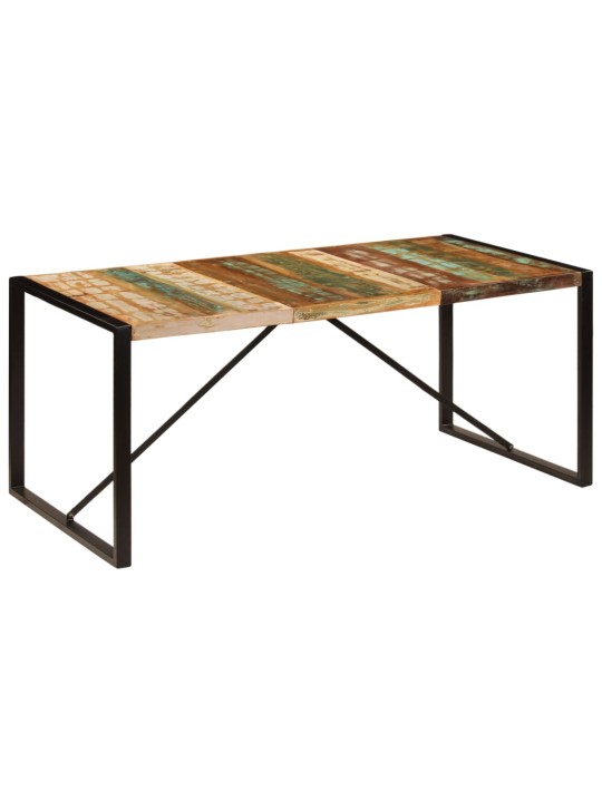 Valgomojo stalas, 180x90x75cm, perdirbtos medienos masyvas