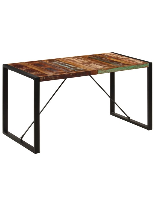 Valgomojo stalas, 140x70x75cm, perdirbtos medienos masyvas