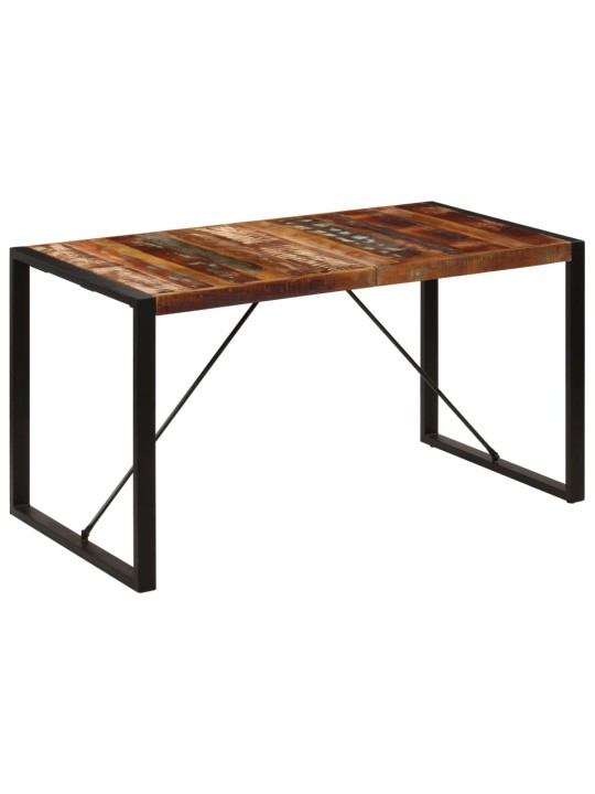 Valgomojo stalas, 140x70x75cm, perdirbtos medienos masyvas