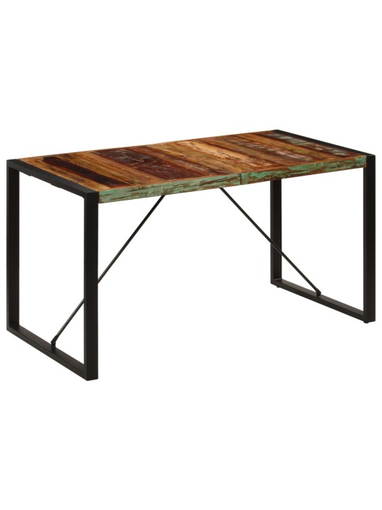 Valgomojo stalas, 140x70x75cm, perdirbtos medienos masyvas