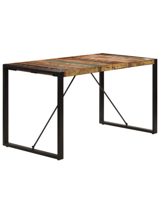 Valgomojo stalas, 140x70x75cm, perdirbtos medienos masyvas