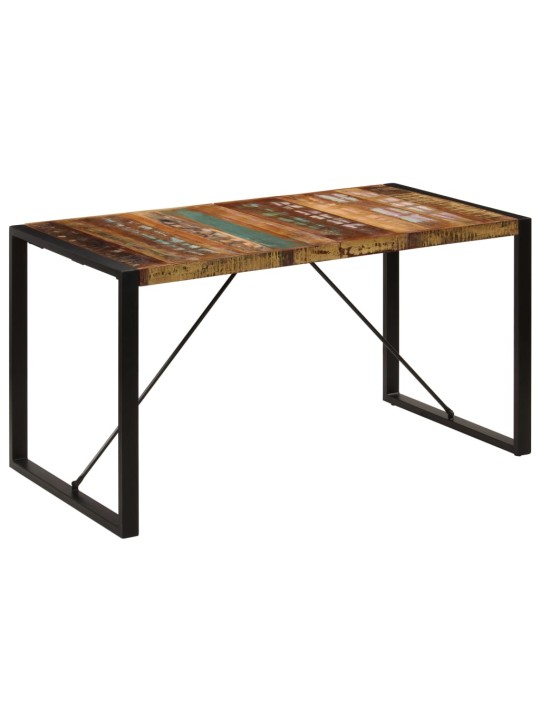 Valgomojo stalas, 140x70x75cm, perdirbtos medienos masyvas